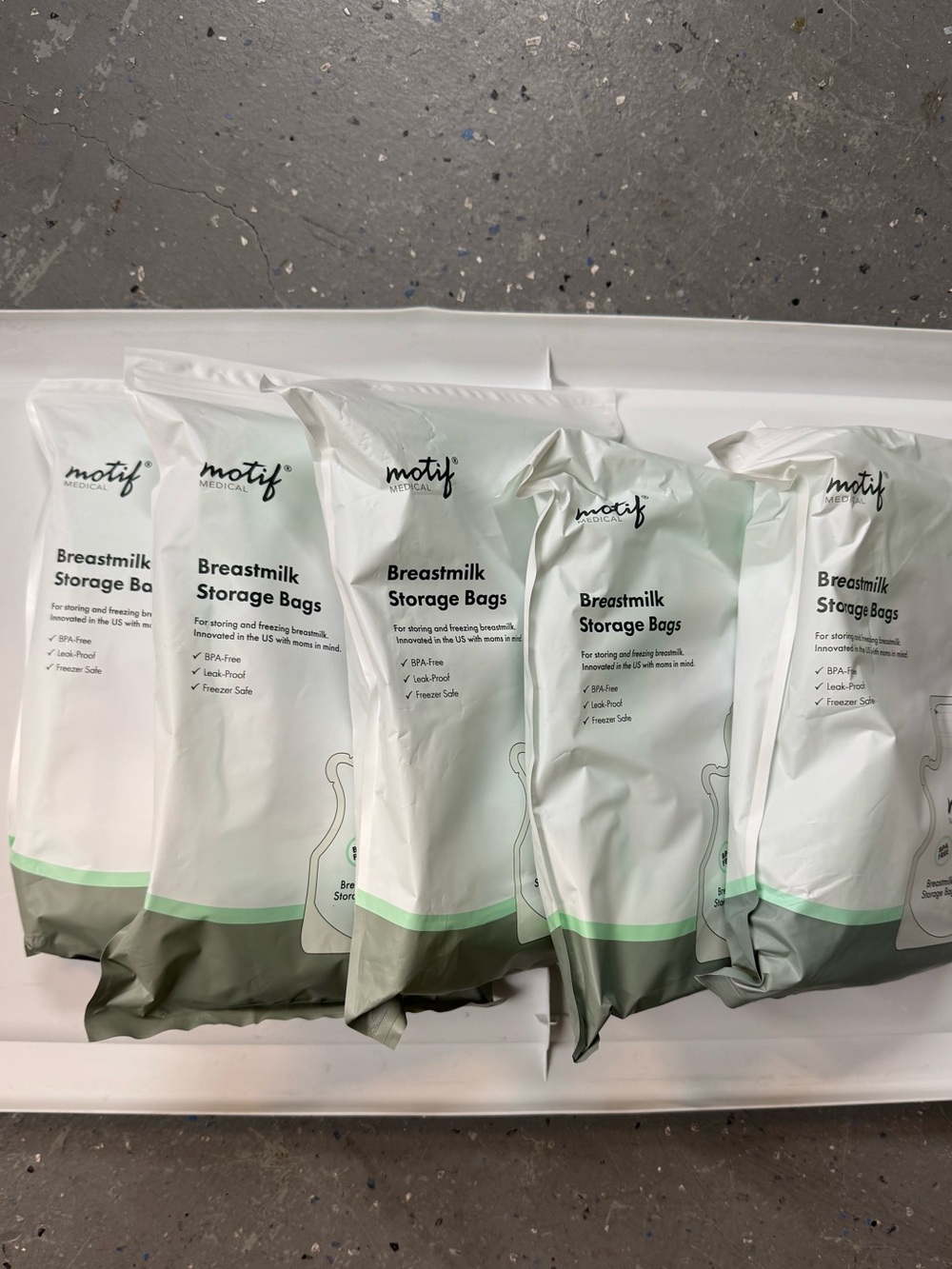 500 Motif Breastmilk Storage Bags